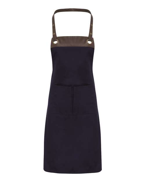 Tablier à bavette avec poches Espresso - Artisan Collection by Reprime RP123
