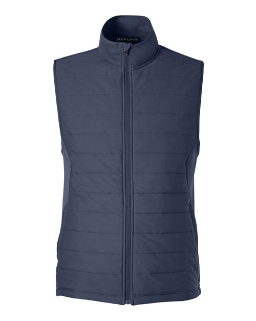 Cardigan Devon & Jones DG706 - Navy Melange/ Navy