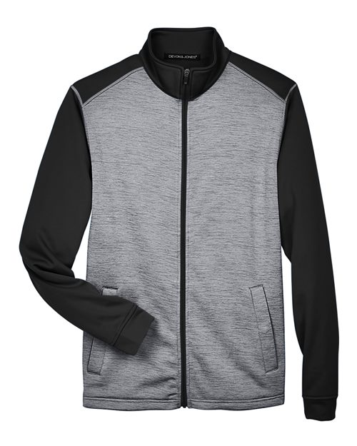Chemise Devon & Jones DG796 - Black Heather/ Dark Grey Heather