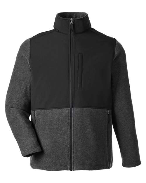 Veste CORE365 CE890 - Heather Charcoal/ Black
