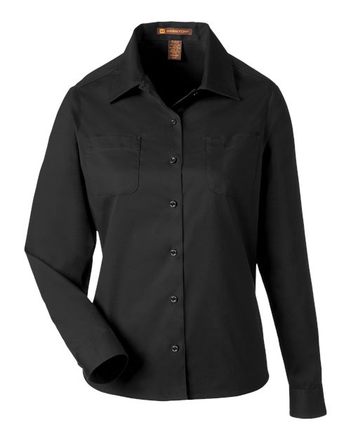 Chemise Harriton M585LW - Black