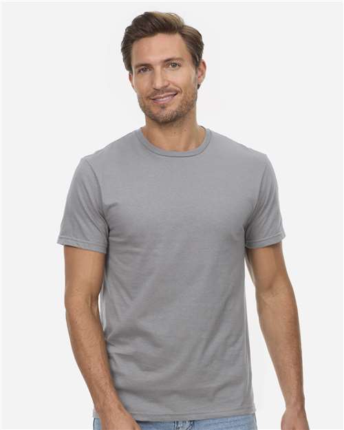 Photo de T-shirt - Threadfast Apparel  T1000 - Black Vegan Leather