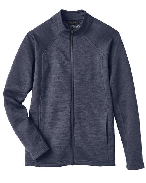 Hoodie North End NE712W - Classic Navy Heather/ Carbon