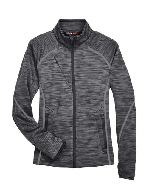 T-Shirt North End 78697 - Carbon/ Black