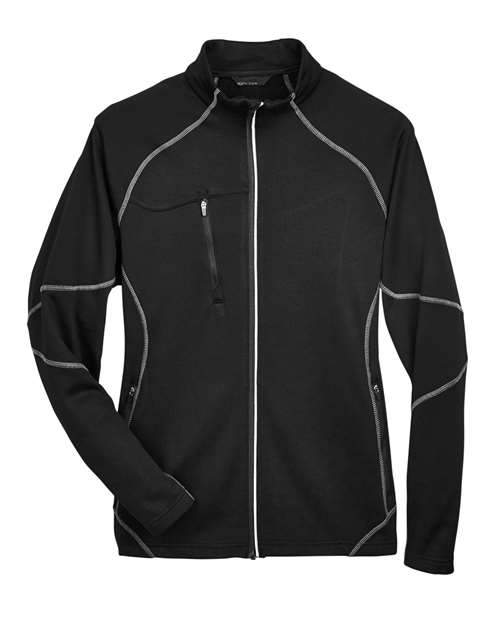 T-Shirt North End 88174 - Black