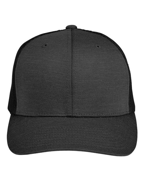 T-Shirt Team 365 TT802 - Black Heather/ Black