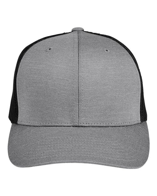 T-Shirt Team 365 TT802 - Dark Grey Heather/ Black