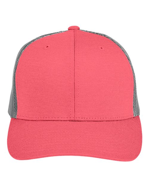 T-Shirt Team 365 TT802 - Sport Red Heather/ Sport Graphite