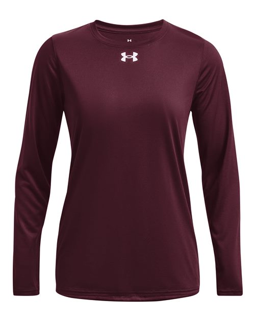 T-Shirt Under Armour 1376852 - Maroon/ White