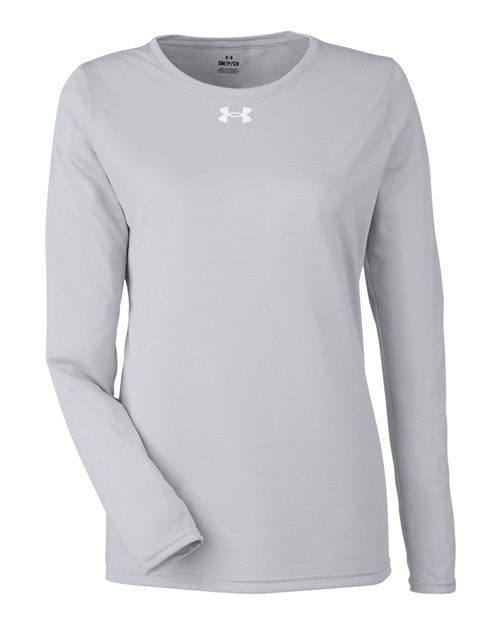 T-Shirt Under Armour 1376852 - Mod Grey Light Heather/ White