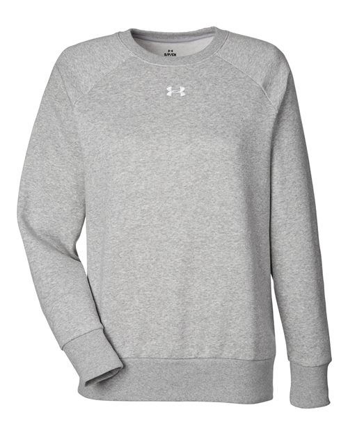Under Armour Women's Rival Raglan Crew Neck Sweatshirt 1379508