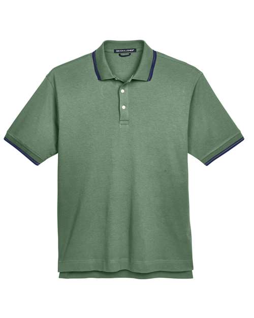 Photo de Polo - Devon & Jones  D140 - Dill/ Navy