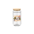 Tasse à café personnalisé - verre et bambou 473 ml