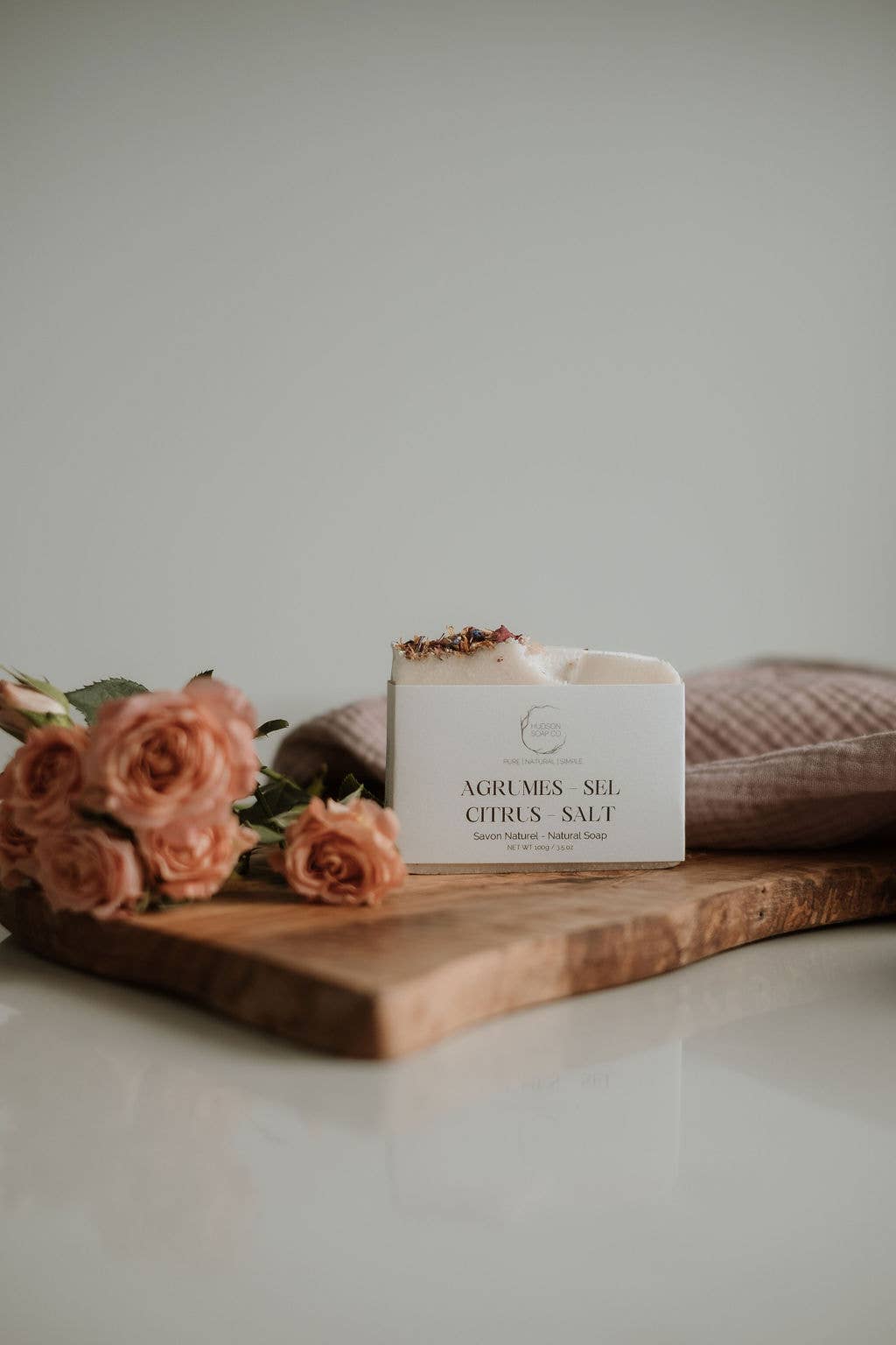CITRUS FRUIT + SALT | Natural soap