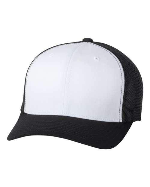 Veste Flexfit 6511 - Black/ White/ Black