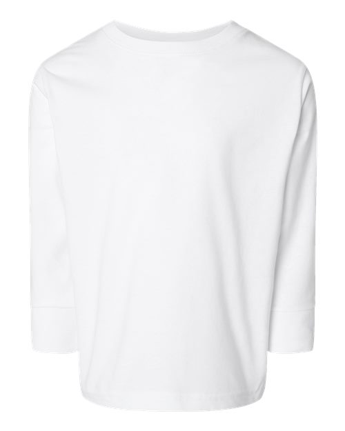T-shirt à manches longues en jersey fin pour tout-petits - Rabbit Skins 3302