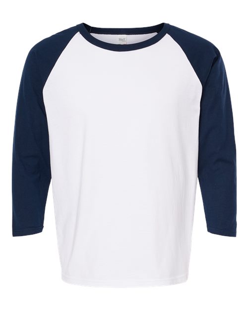 T-Shirt M&O 5540 - White/ Navy