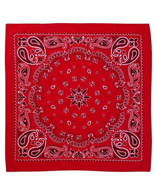 T-Shirt Valucap VC21 - Red Paisley