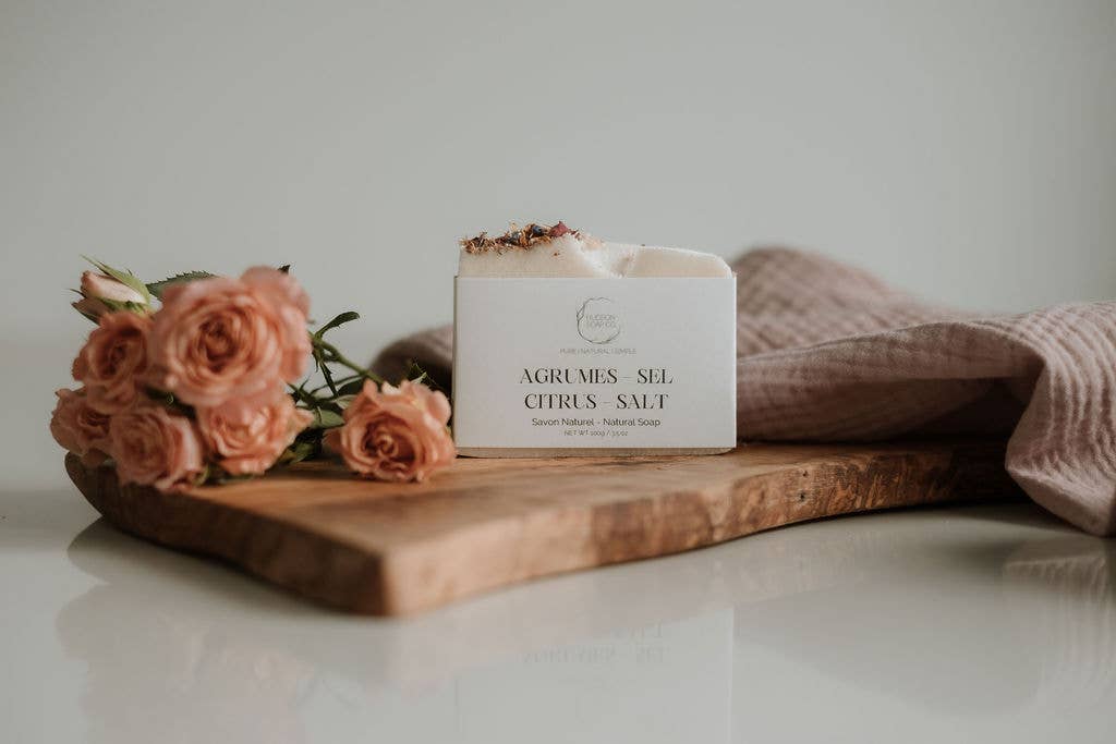 CITRUS FRUIT + SALT | Natural soap
