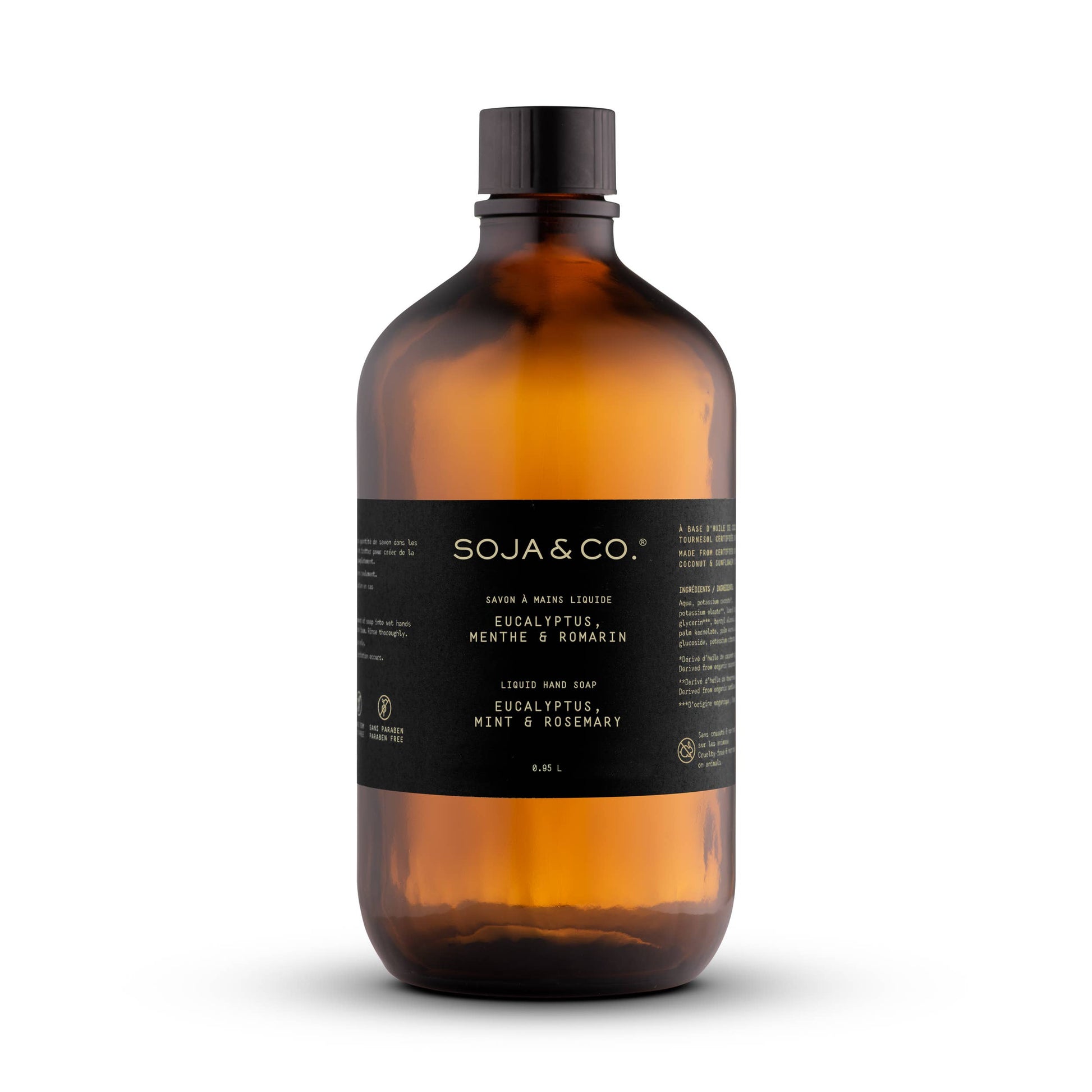 Savon liquide pour les mains | Eucalyptus, menthe et romarin