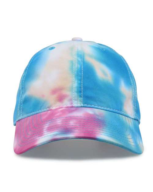 Casquette Asbury en sergé Tie - Dye - The Game GB482 - Chapeau | Boutique en ligne SIKE DESIGN