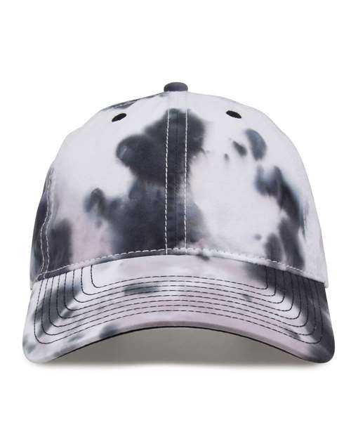 Casquette Asbury en sergé Tie - Dye - The Game GB482 - Chapeau | Boutique en ligne SIKE DESIGN
