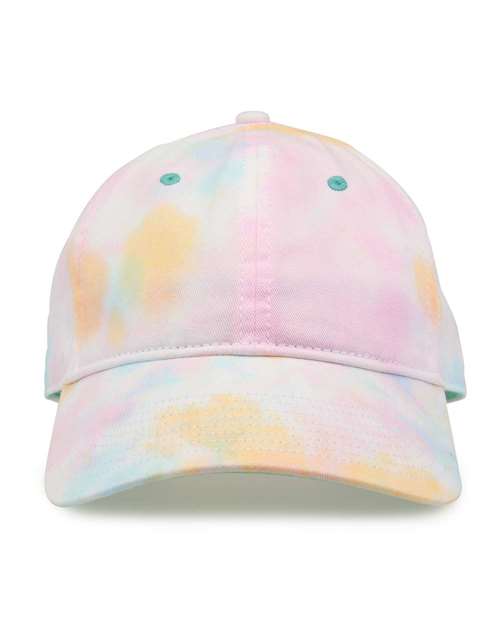 Casquette Asbury en sergé Tie - Dye - The Game GB482 - Chapeau | Boutique en ligne SIKE DESIGN