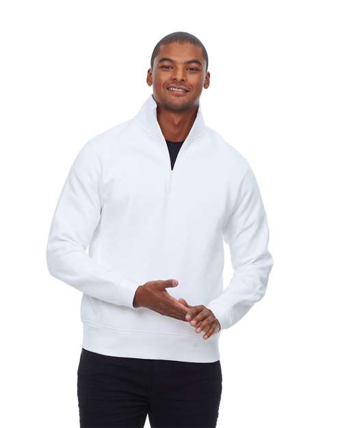 Chandail en molleton à glissière un quart Ultimate - Threadfast Apparel 320Q - Haut | Boutique en ligne SIKE DESIGN