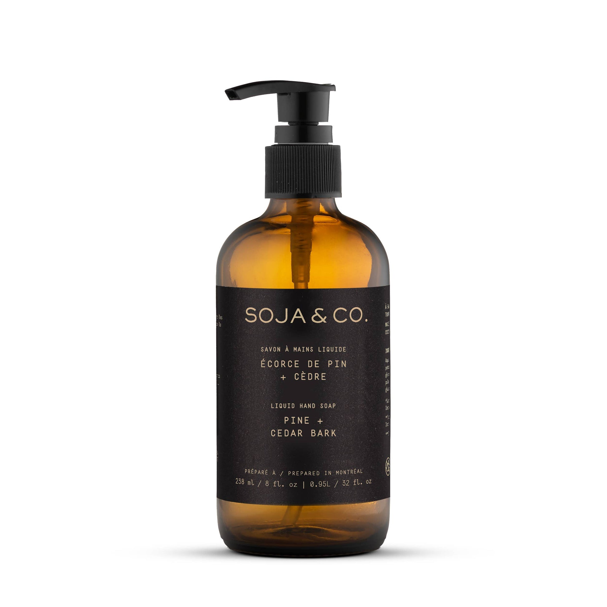 Savon liquide pour les mains | Pin + écorce de cèdre