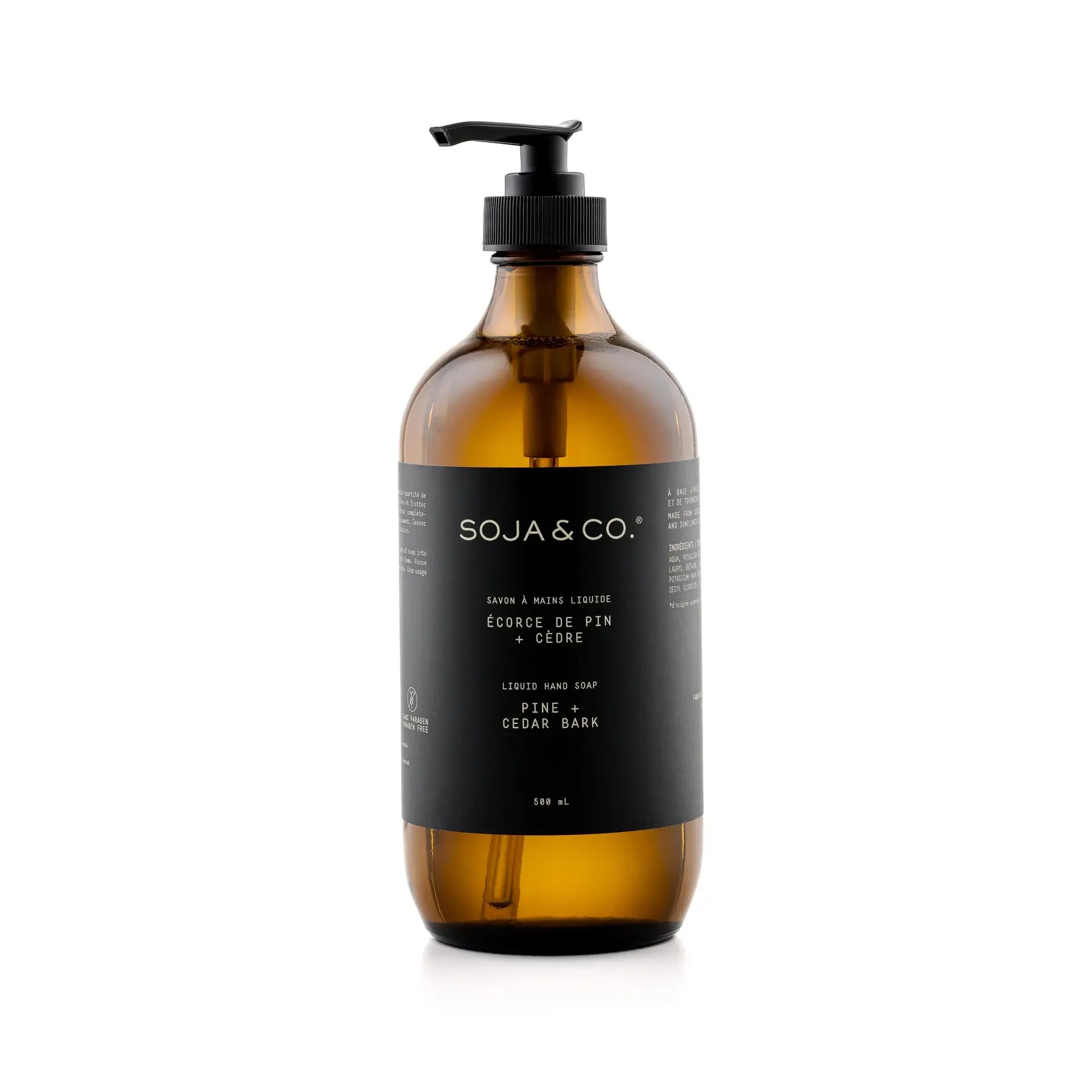 Savon liquide pour les mains | Pin + écorce de cèdre