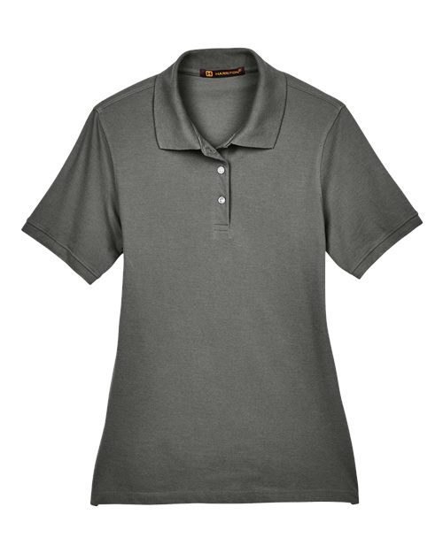 Polo piqué Easy Blend pour femmes - Harriton M265W - Haut | Boutique en ligne SIKE DESIGN