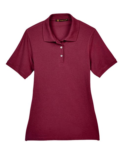 Polo piqué Easy Blend pour femmes - Harriton M265W - Haut | Boutique en ligne SIKE DESIGN