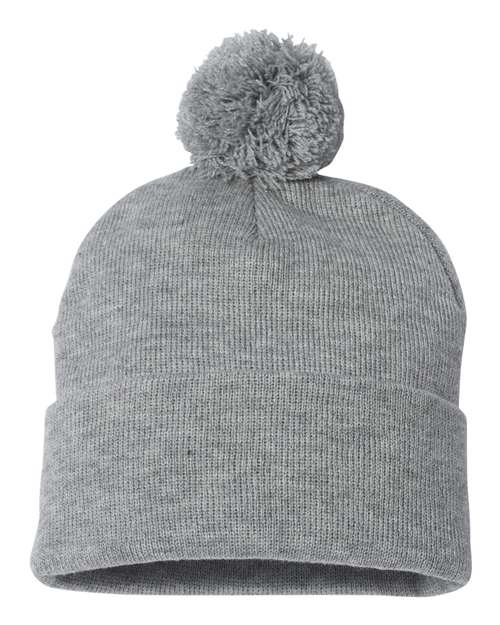 Tuque à pompon et revers 12" - Sportsman SP15 - Chapeau | Boutique en ligne SIKE DESIGN