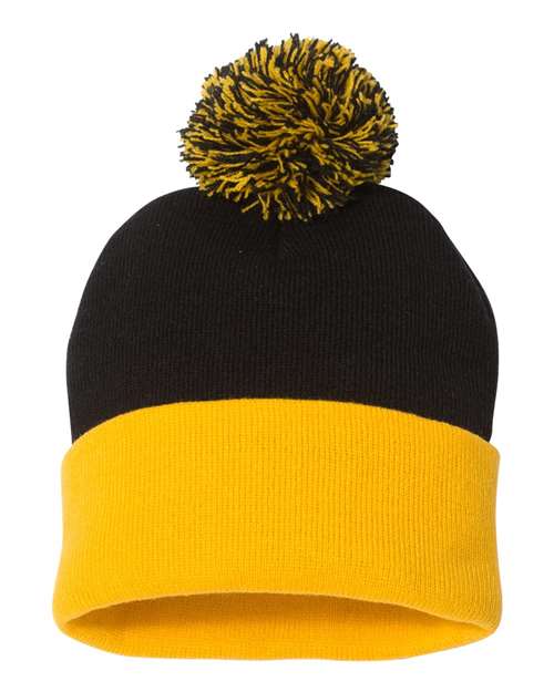 Tuque à pompon et revers 12" - Sportsman SP15 - Chapeau | Boutique en ligne SIKE DESIGN