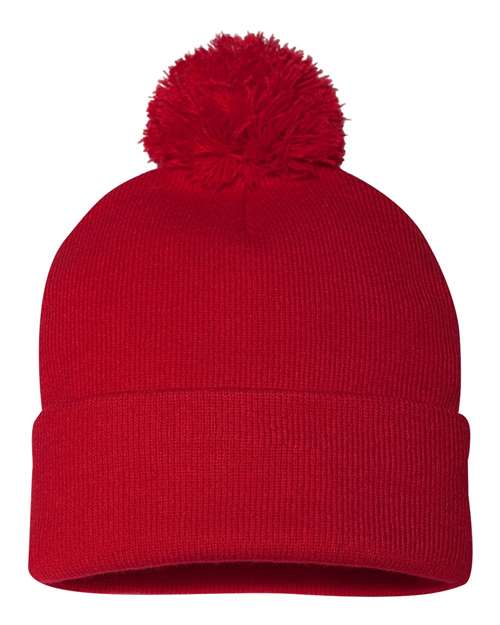Tuque à pompon et revers 12" - Sportsman SP15 - Chapeau | Boutique en ligne SIKE DESIGN