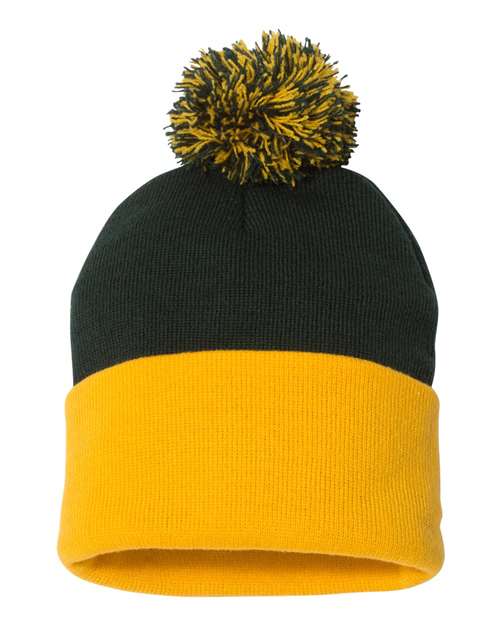 Tuque à pompon et revers 12" - Sportsman SP15 - Chapeau | Boutique en ligne SIKE DESIGN