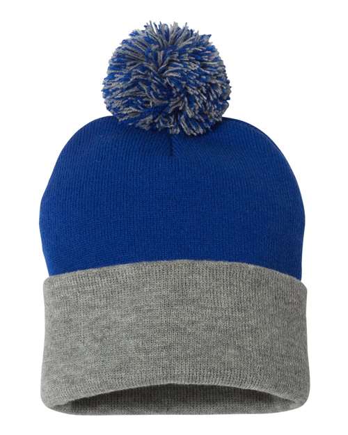 Tuque à pompon et revers 12" - Sportsman SP15 - Chapeau | Boutique en ligne SIKE DESIGN