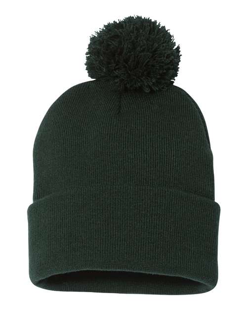 Tuque à pompon et revers 12" - Sportsman SP15 - Chapeau | Boutique en ligne SIKE DESIGN
