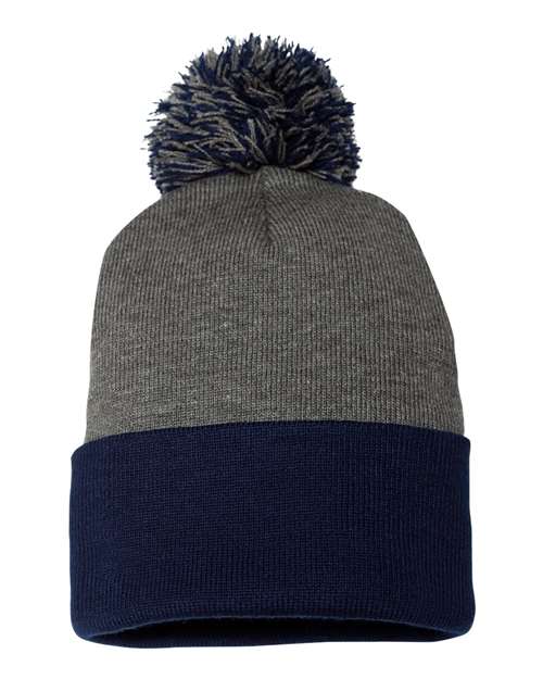 Tuque à pompon et revers 12" - Sportsman SP15 - Chapeau | Boutique en ligne SIKE DESIGN