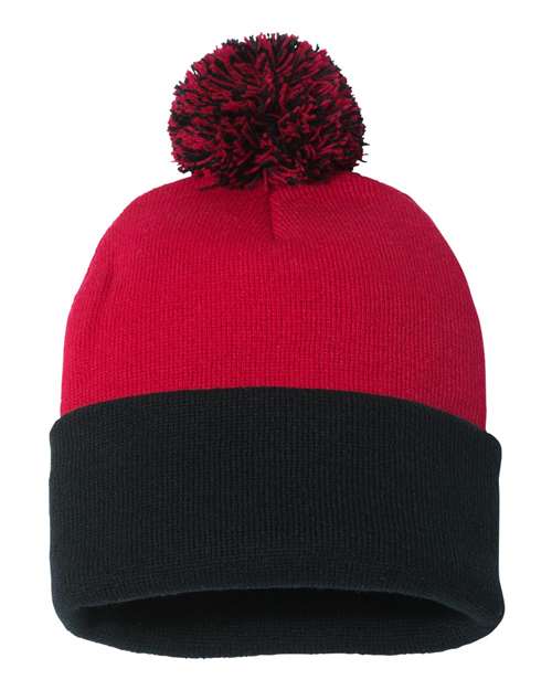 Tuque à pompon et revers 12" - Sportsman SP15 - Chapeau | Boutique en ligne SIKE DESIGN