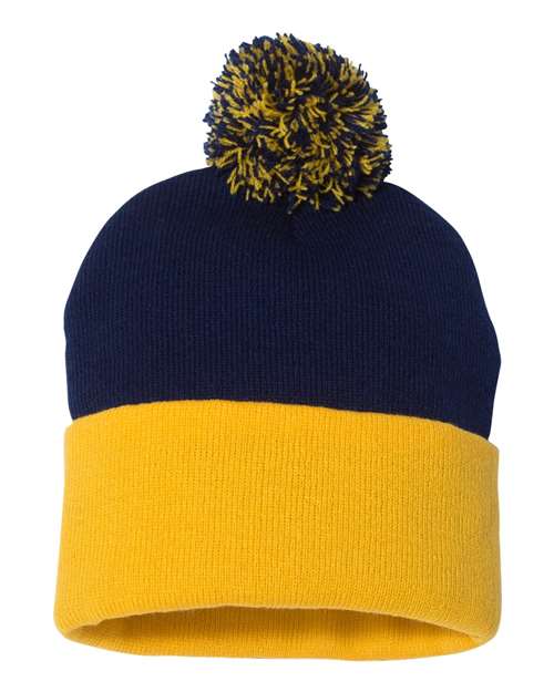 Tuque à pompon et revers 12" - Sportsman SP15 - Chapeau | Boutique en ligne SIKE DESIGN