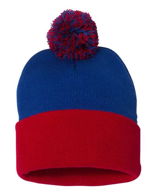 Tuque à pompon et revers 12" - Sportsman SP15 - Chapeau | Boutique en ligne SIKE DESIGN