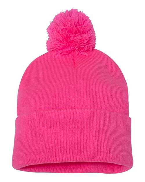 Tuque à pompon et revers 12" - Sportsman SP15 - Chapeau | Boutique en ligne SIKE DESIGN