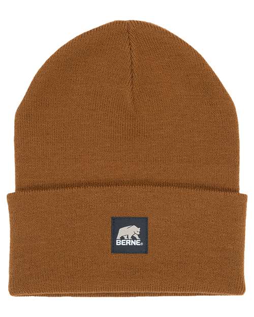 Tuque à revers en tricot Heritage - Berne Apparel H150 - Chapeau | Boutique en ligne SIKE DESIGN