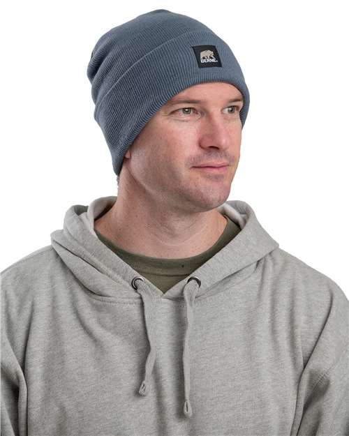 Tuque à revers en tricot Heritage - Berne Apparel H150 - Chapeau | Boutique en ligne SIKE DESIGN